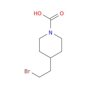 1-Piperidinecarboxylic acid, 4-(2-bromoethyl)-