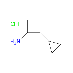 2-Cyclopropylcyclobutanamine Hydrochloride