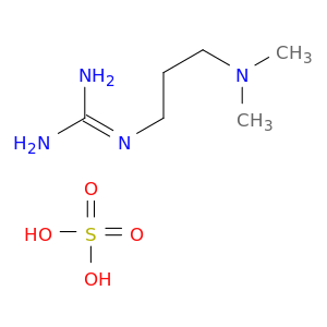 2-[3-(dimethylamino)propyl]guanidine sulfate(1:1)