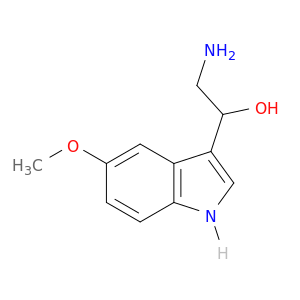1H-Indole-3-methanol, a-(aminomethyl)-5-methoxy-