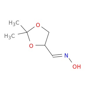 1,3-Dioxolane-4-carboxaldehyde, 2,2-dimethyl-, oxime, (E)-