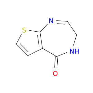 5H-Thieno[2,3-e]-1,4-diazepin-5-one, 3,4-dihydro-
