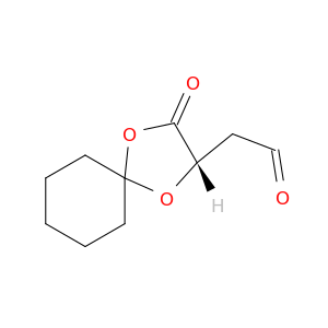 1,4-Dioxaspiro[4.5]decane-2-acetaldehyde, 3-oxo-, (2S)-