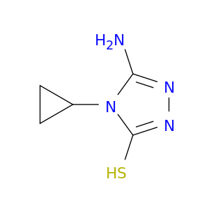 5-Amino-4-cyclopropyl-4H-1,2,4-triazole-3-thiol