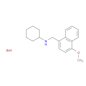 N-[(4-METHOXY-1-NAPHTHYL)METHYL]CYCLOHEXANAMINE