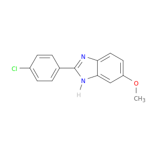 1H-Benzimidazole,2-(4-chlorophenyl)-6-methoxy-