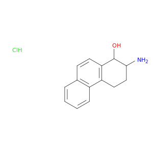 1-Phenanthrenol, 2-amino-1,2,3,4-tetrahydro-, hydrochloride
