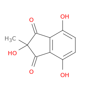 1H-Indene-1,3(2H)-dione, 2,4,7-trihydroxy-2-methyl-