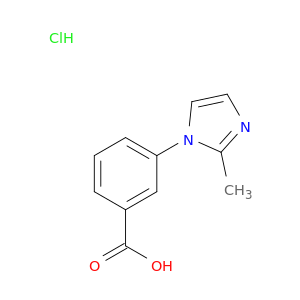 3-(2-甲基-1H-咪唑-1-基)苯甲酸盐酸盐