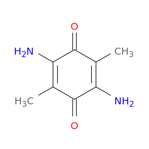 2,5-Cyclohexadiene-1,4-dione,2,5-diamino-3,6-dimethyl-