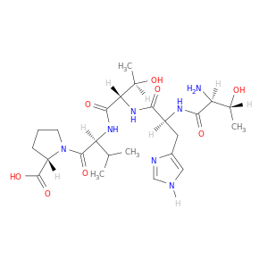 L-Proline, L-threonyl-L-histidyl-L-threonyl-L-valyl-