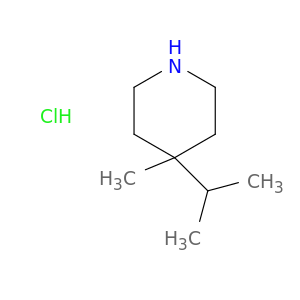 4-Methyl-4-(propan-2-yl)piperidine Hydrochloride