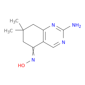 5-(hydroxyimino)-7,7-dimethyl-5,6,7,8-tetrahydroquinazolin-2-amine
