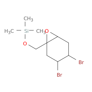 Silane, [(3,4-dibromo-7-oxabicyclo[4.1.0]hept-1-yl)methoxy]trimethyl-