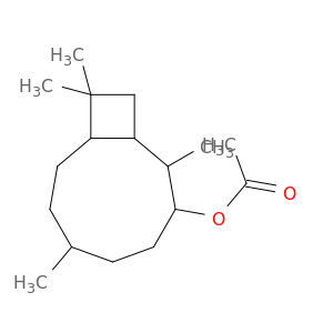 双环[7.2.0]Undecan-3-Ol,2,6,10,10-四甲基-,3-乙酸盐