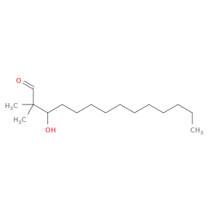 Tetradecanal, 3-hydroxy-2,2-dimethyl-