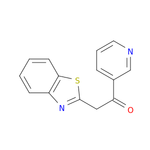 Ethanone, 2-(2-benzothiazolyl)-1-(3-pyridinyl)-