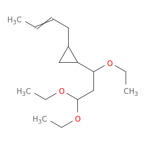 Cyclopropane, 1-(2-butenyl)-2-(1,3,3-triethoxypropyl)-