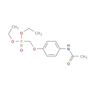 Phosphonic acid, [[4-(acetylamino)phenoxy]methyl]-, diethyl ester
