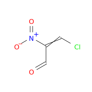 2-Propenal, 3-chloro-2-nitro-