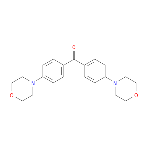 Methanone, bis[4-(4-morpholinyl)phenyl]-