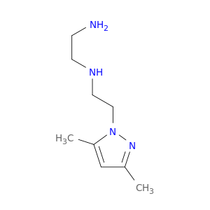 1,2-Ethanediamine, N-[2-(3,5-dimethyl-1H-pyrazol-1-yl)ethyl]-