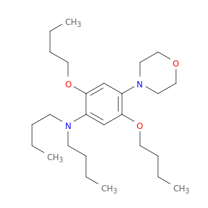 Benzenamine, 2,5-dibutoxy-N,N-dibutyl-4-(4-morpholinyl)-