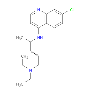2-Pentene-1,4-diamine, N'-(7-chloro-4-quinolinyl)-N,N-diethyl-