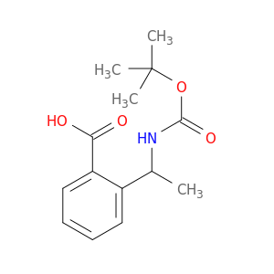 2-(1-((叔丁氧基羰基)氨基)乙基)苯甲酸