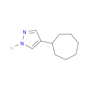 4-cycloheptyl-1h-吡唑