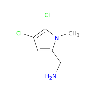 (4,5-dichloro-1-methyl-1H-pyrrol-2-yl)methanamine
