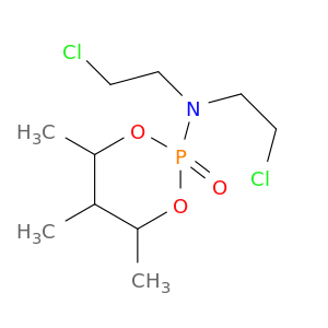 1,3,2-Dioxaphosphorinan-2-amine,N,N-bis(2-chloroethyl)-4,5,6-trimethyl-, 2-oxide