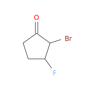 Cyclopentanone, 2-bromo-3-fluoro-
