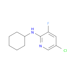 5-Chloro-2-cyclohexylamino-3-fluoropyridine
