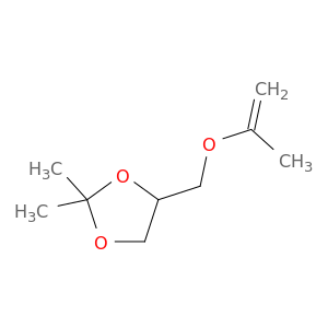 1,3-Dioxolane, 2,2-dimethyl-4-[[(1-methylethenyl)oxy]methyl]-
