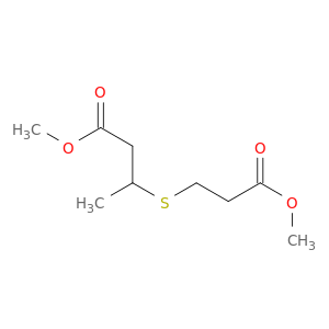 methyl 3-[(3-methoxy-3-oxopropyl)sulfanyl]butanoate