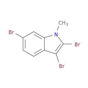 2,3,6-tribromo-1-methyl-indole