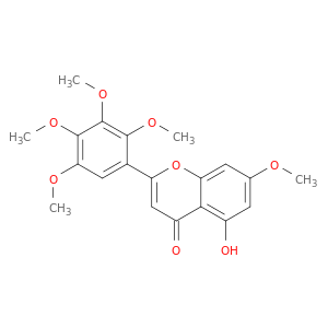 5-羟基-7-甲氧基-2-(2,3,4,5-四甲氧基苯基)-4H-1-苯并吡喃-4-酮