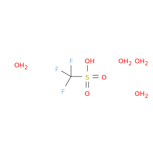Methanesulfonic acid, trifluoro-, tetrahydrate