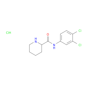 2-哌啶羧酰胺,N-(3,4-二氯苯基)-,盐酸盐(1：1)