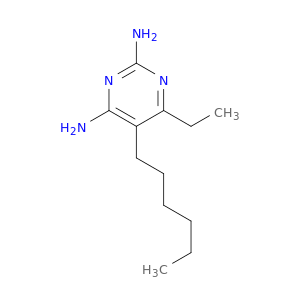 2,4-Pyrimidinediamine, 6-ethyl-5-hexyl-