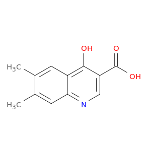 4-羟基-6,7-二甲基-3-喹啉羧酸