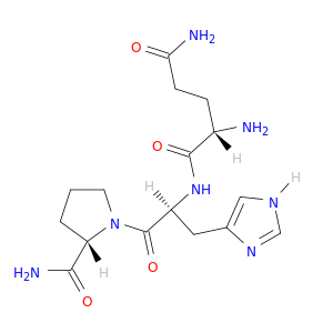 L-Prolinamide, L-glutaminyl-L-histidyl-
