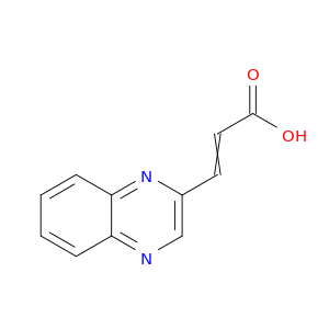 2-Propenoic acid,3-(2-quinoxalinyl)-