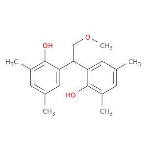 Phenol, 2,2'-(2-methoxyethylidene)bis[4,6-dimethyl-