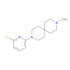 3,9-Diazaspiro[5.5]undecane, 3-(6-chloro-2-pyridinyl)-9-methyl-