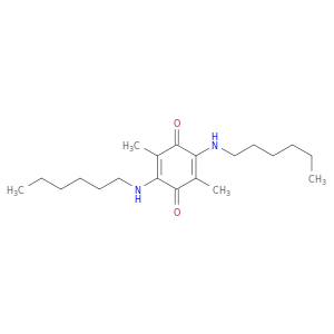 2,5-Cyclohexadiene-1,4-dione,2,5-bis(hexylamino)-3,6-dimethyl-