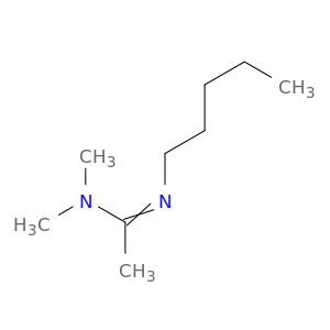 Ethanimidamide, N,N-dimethyl-N'-pentyl-