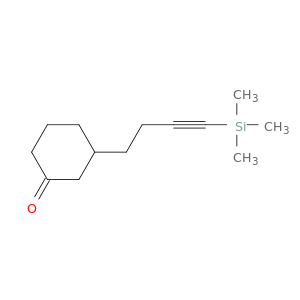 Cyclohexanone, 3-[4-(trimethylsilyl)-3-butynyl]-