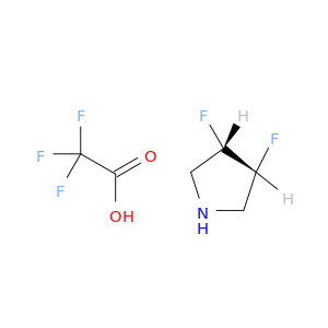 (3R,4S)-3,4-二氟吡咯烷 三氟乙酸盐